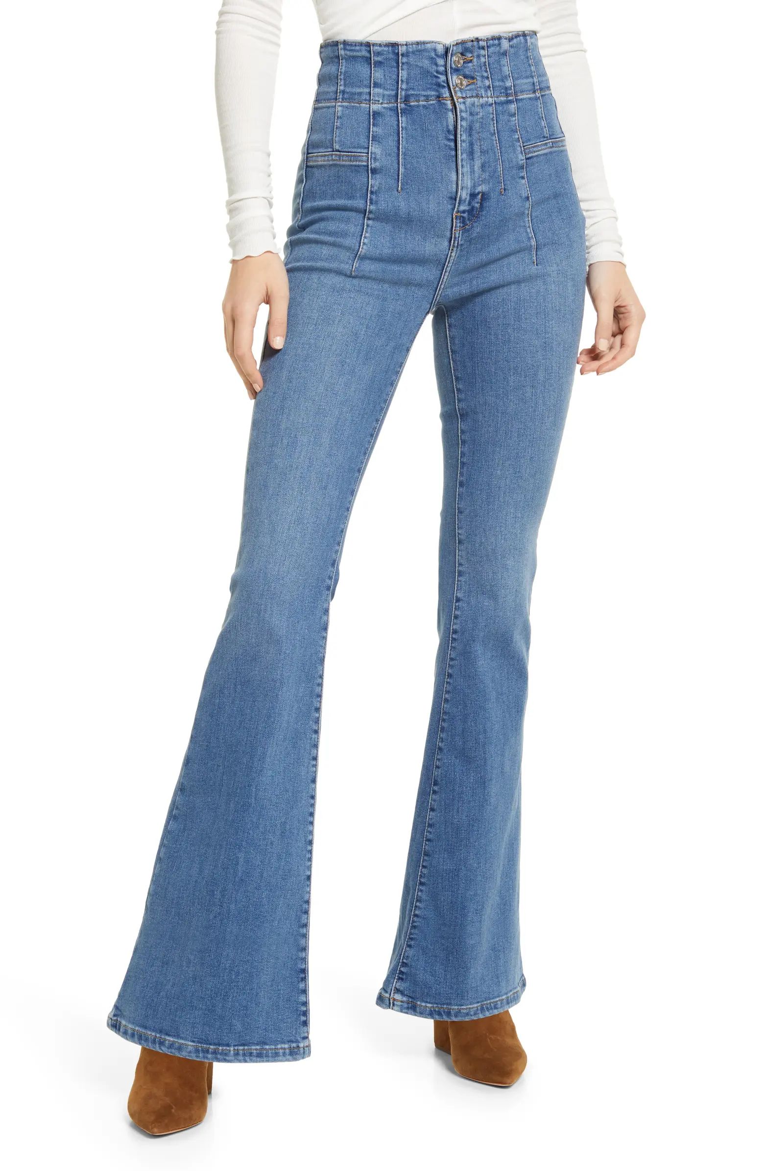 We the Free Jayde Flare Jeans | Nordstrom