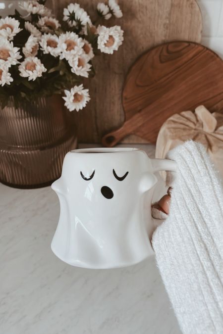 Target halloween mugs, ghost mug, spooky season mug ☕️ 👻 

#LTKU #LTKHalloween #LTKhome