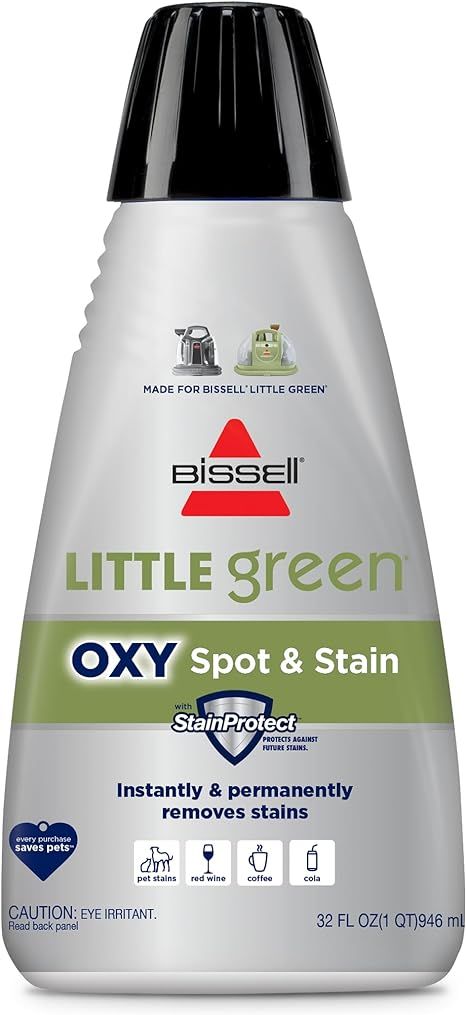 BISSELL® Little Green® Spot & Stain Formula for Portable Carpet Cleaners, 2038G | Amazon (US)