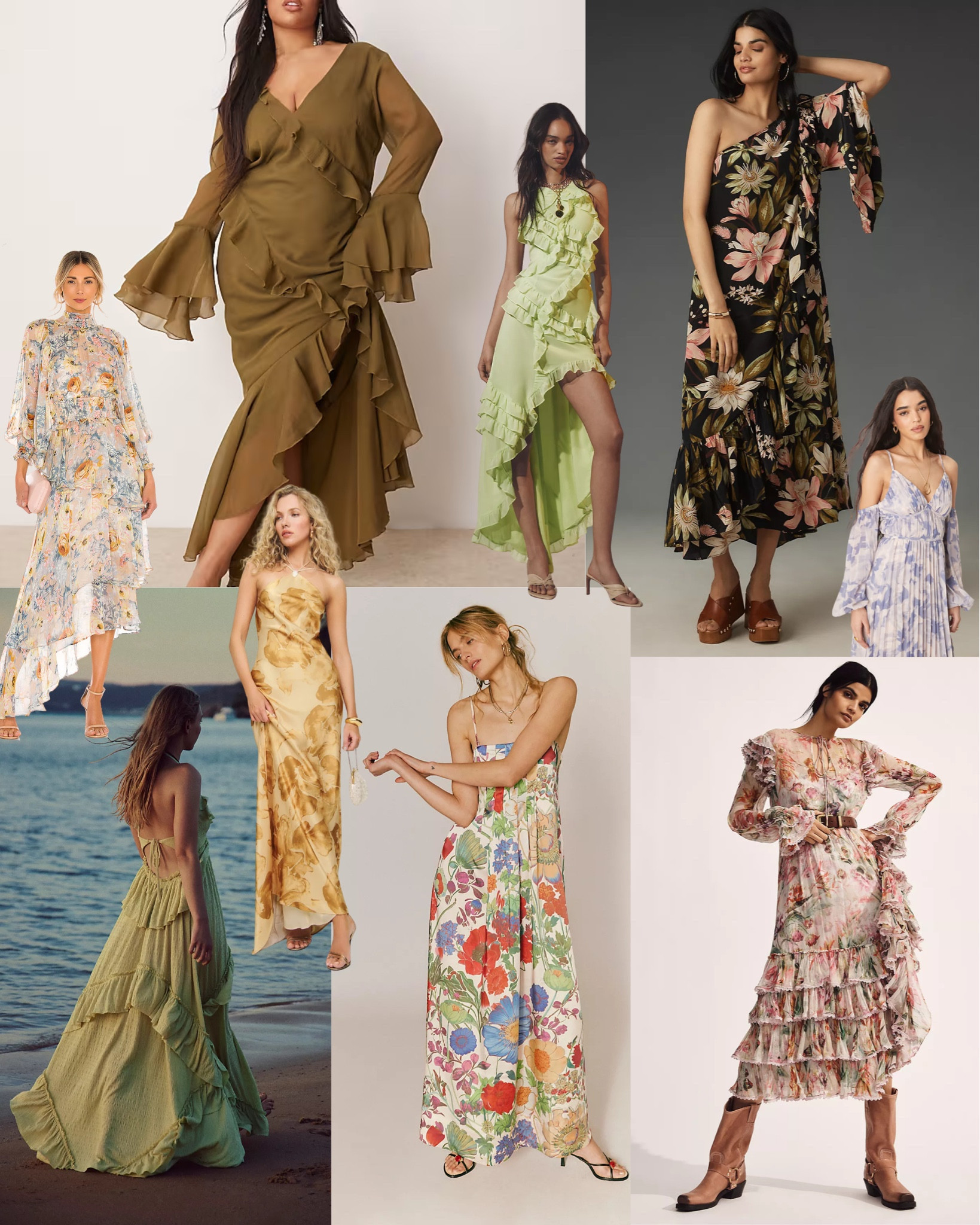Boho bridesmaid dresses #bohowedding #bridesmaiddresses #bohobridesmaid 