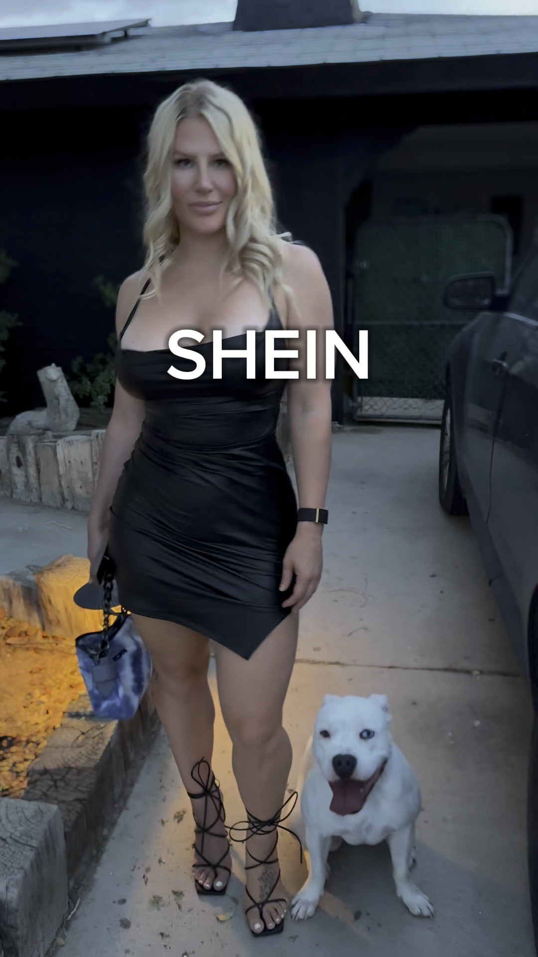 Obsessed with this leather-look dress! 😍 It’s the perfect mix of edgy and chic, paired with these sleek strappy heels for a night out vibe.✨ Shop the look and elevate your wardrobe with these must-have pieces! #LeatherLove #StrappyHeels #FallFashion #LTKFashion

#LTKStyleTip #LTKBeauty