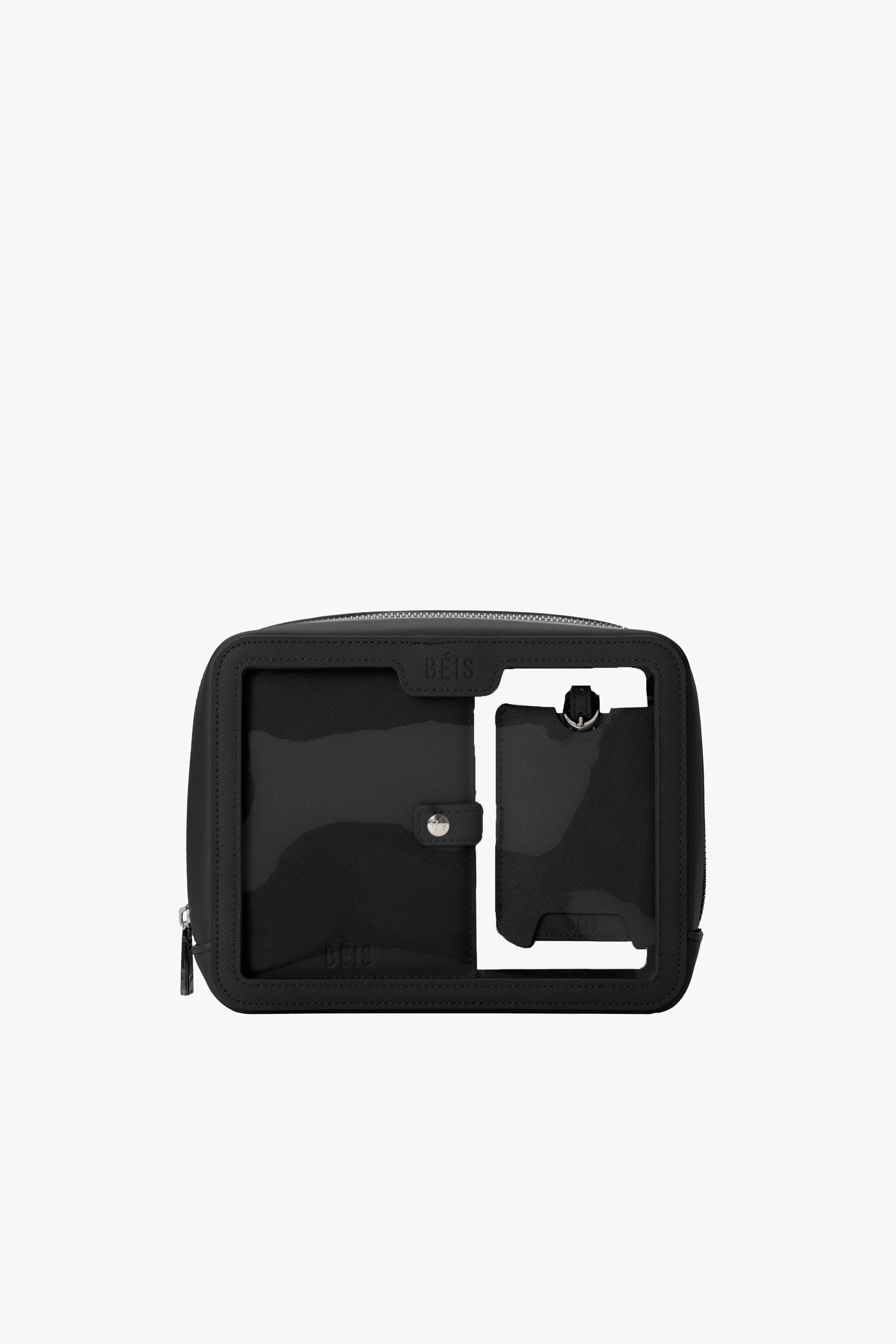 BÉIS 'The Passport Luggage Tag Set' in Black - Passport Holder & Luggage Tag Set For Travel | BEIS