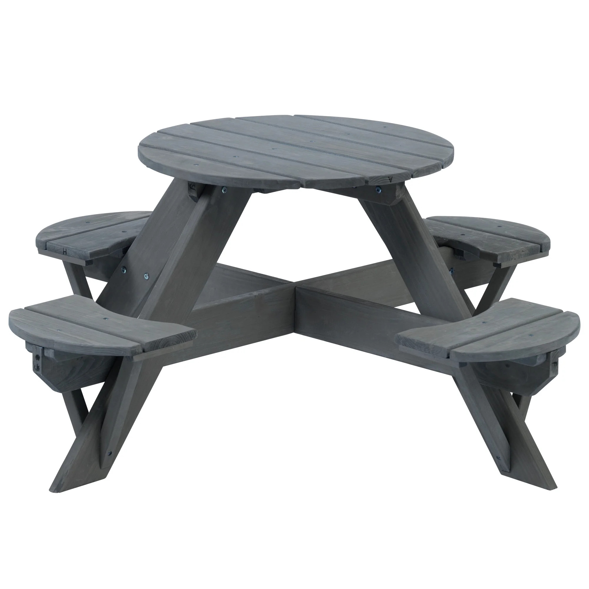 Jack & June Circular Cedar Picnic Table | Walmart (US)