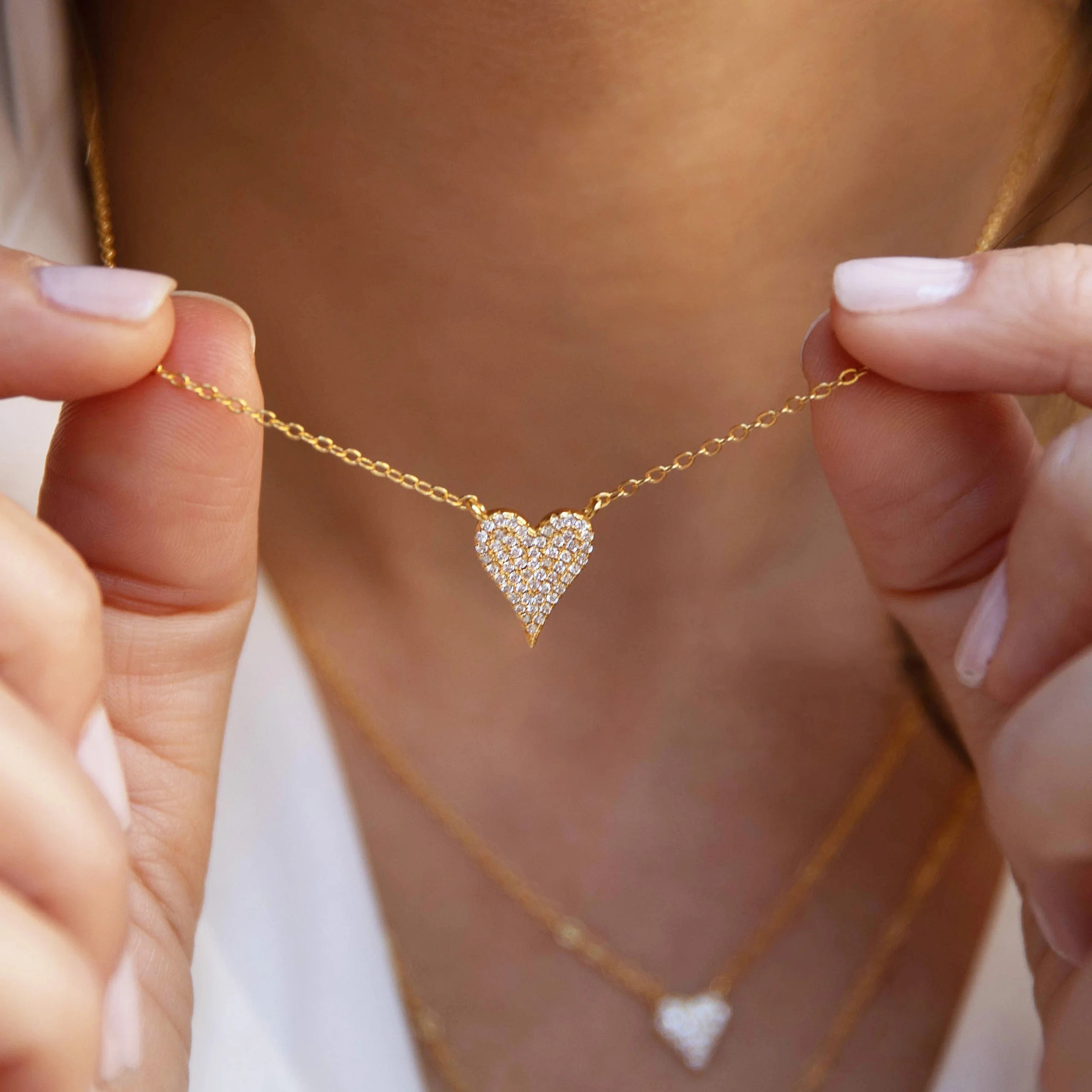 SALE Small Heart Necklace | Jennifer Miller Jewelry