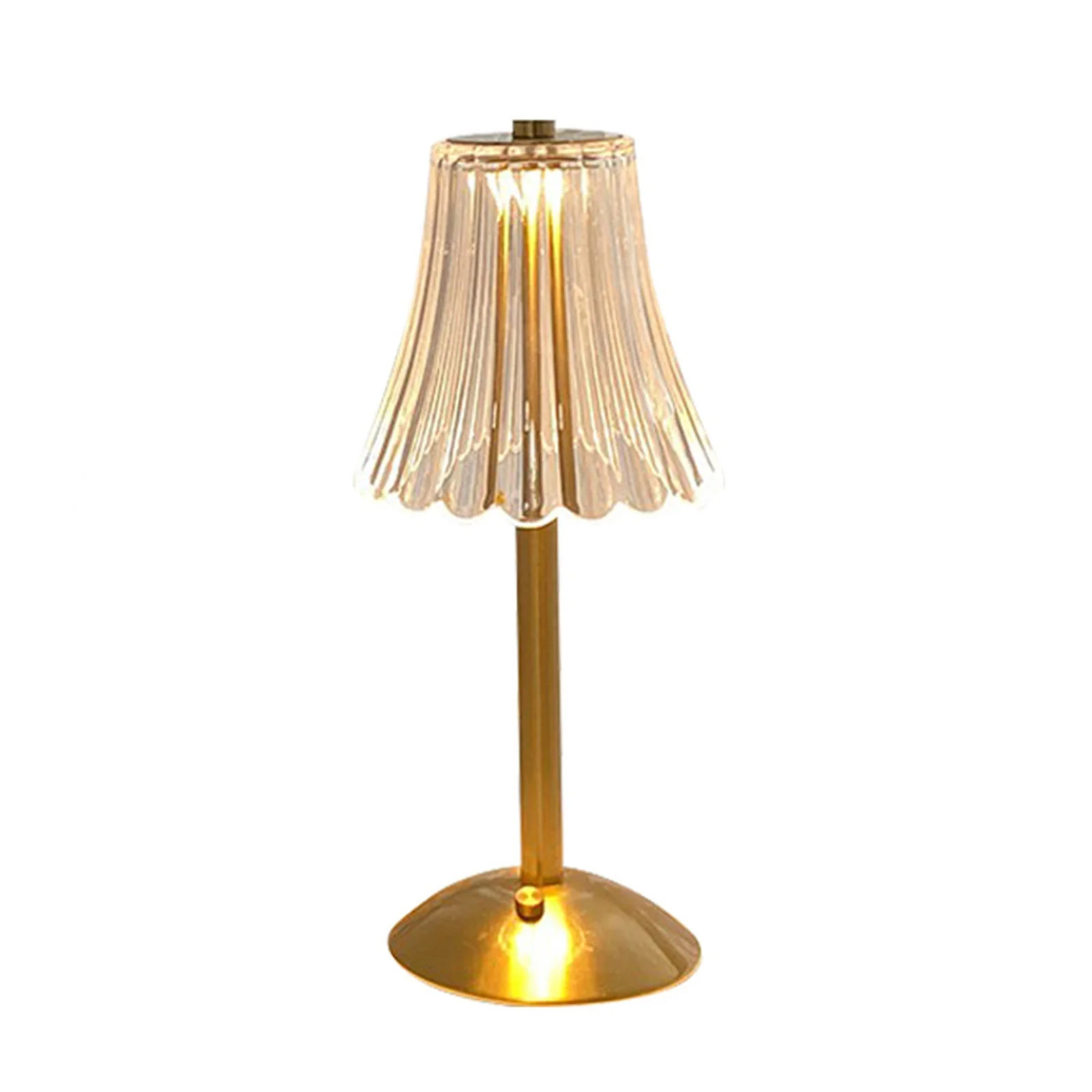 Cordless Table Lamps for Home,Table,Dining Room, Gold Rechargeable Lamps, USB Charge 11.2'' Tall ... | Walmart (US)