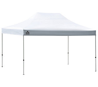 Quik Shade 10' x 15' White Pop-Up Tent Canopy | QVC