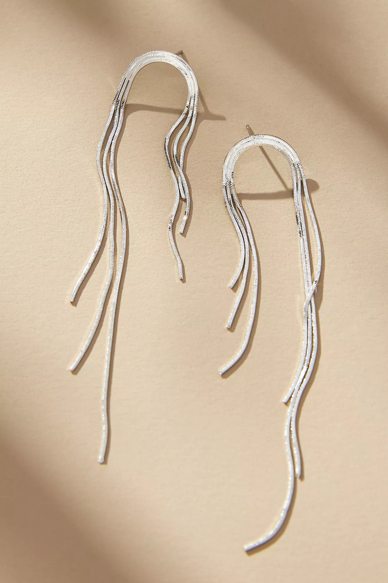 Metal Chain Dangle Earrings | Anthropologie (US)