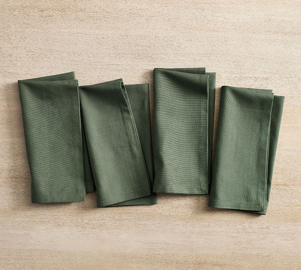 Everyday Organic Cotton Napkins - Set of 4 | Pottery Barn (US)