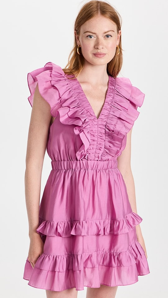 Ruffle Detail Mini Dress | Shopbop