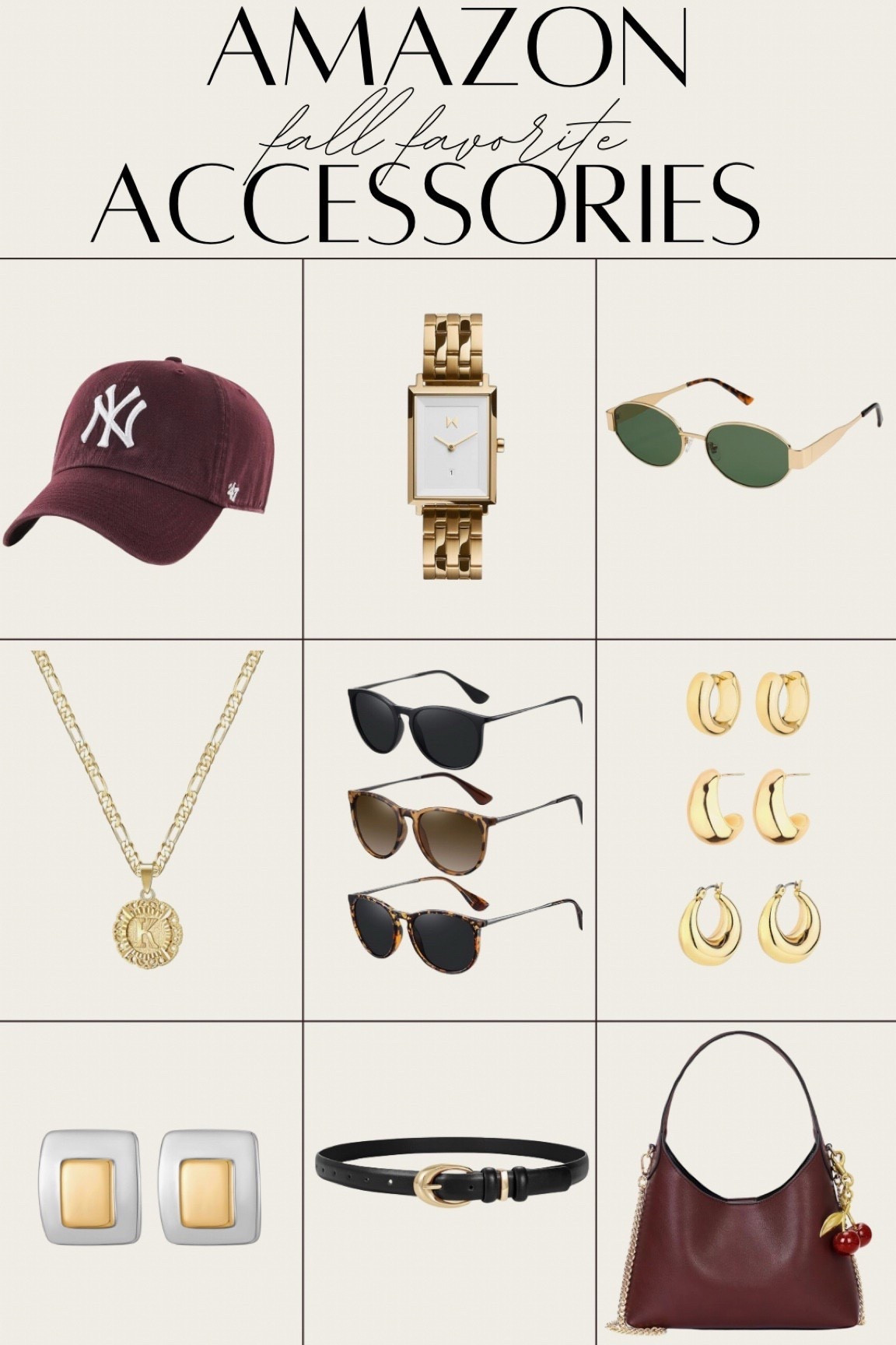Amazon Prime Day Deals - fall favorite accessories! Hardy sunglasses, earrings, necklace, socks, watch, purse

#LTKSeasonal #LTKFindsUnder50 #LTKSaleAlert