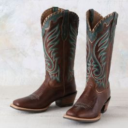 Ariat Ladies Weathered Tan Crossfire Picante Boots | Rod's Western Palace/ Country Grace
