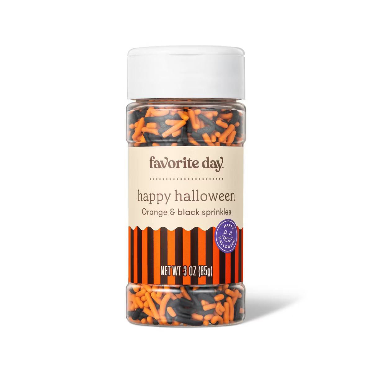 Happy Halloween Orange and Black Sprinkles - 3oz - Favorite Day™ | Target