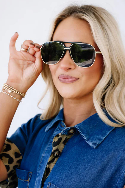 Freyrs Logan Aviator Sunglasses | The Willow Tree