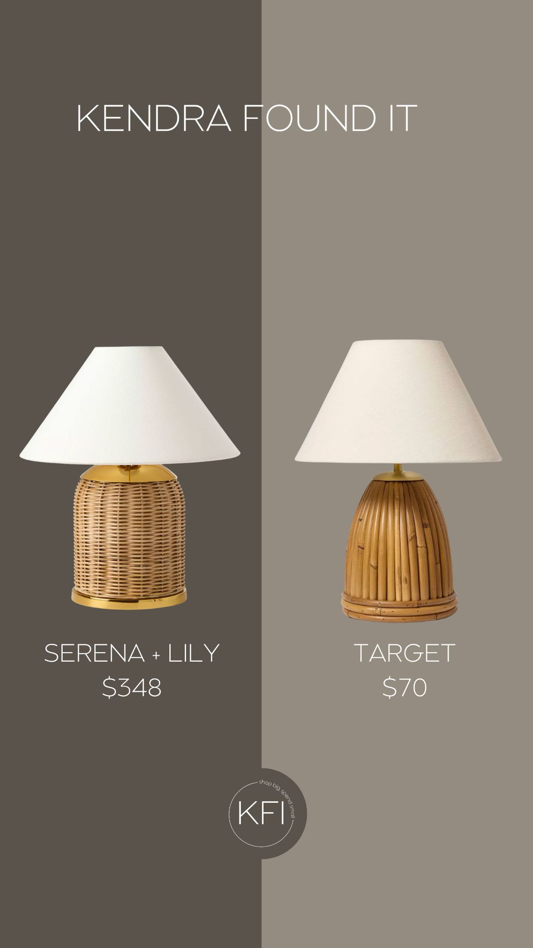 Serena & Lily Parker Table Lamp dupe — I’m genuinely excited about this one because I haven’t seen anyone share it yet (pretty sure I’m first 👀). The Serena + Lily version is $348, and I found a Target look-for-less for $70 that gives the same warm, coastal, high-end vibe with that woven texture + classic tapered shade. It’s the kind of lamp that instantly upgrades a nightstand, console, or living room side table and makes your decor feel more “designer” without the designer price tag. Linked both here. 

 #LTKHome #LTKSaleAlert