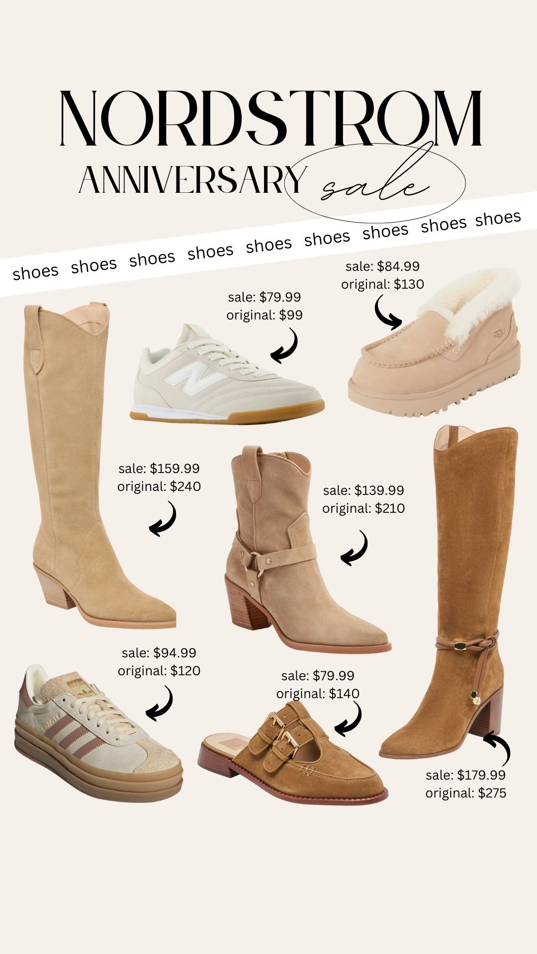 Nordstrom Anniversary Sale
boots, sneakers, fall fashion, flats, Ugg slippers, nsale, knee high boots, adidas sneakers, nordy sale, new balance sneakers 

#LTKSaleAlert #LTKShoeCrush