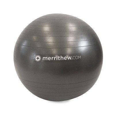 Stott Pilates Stability Ball with Pump - Gray (75cm) | Target