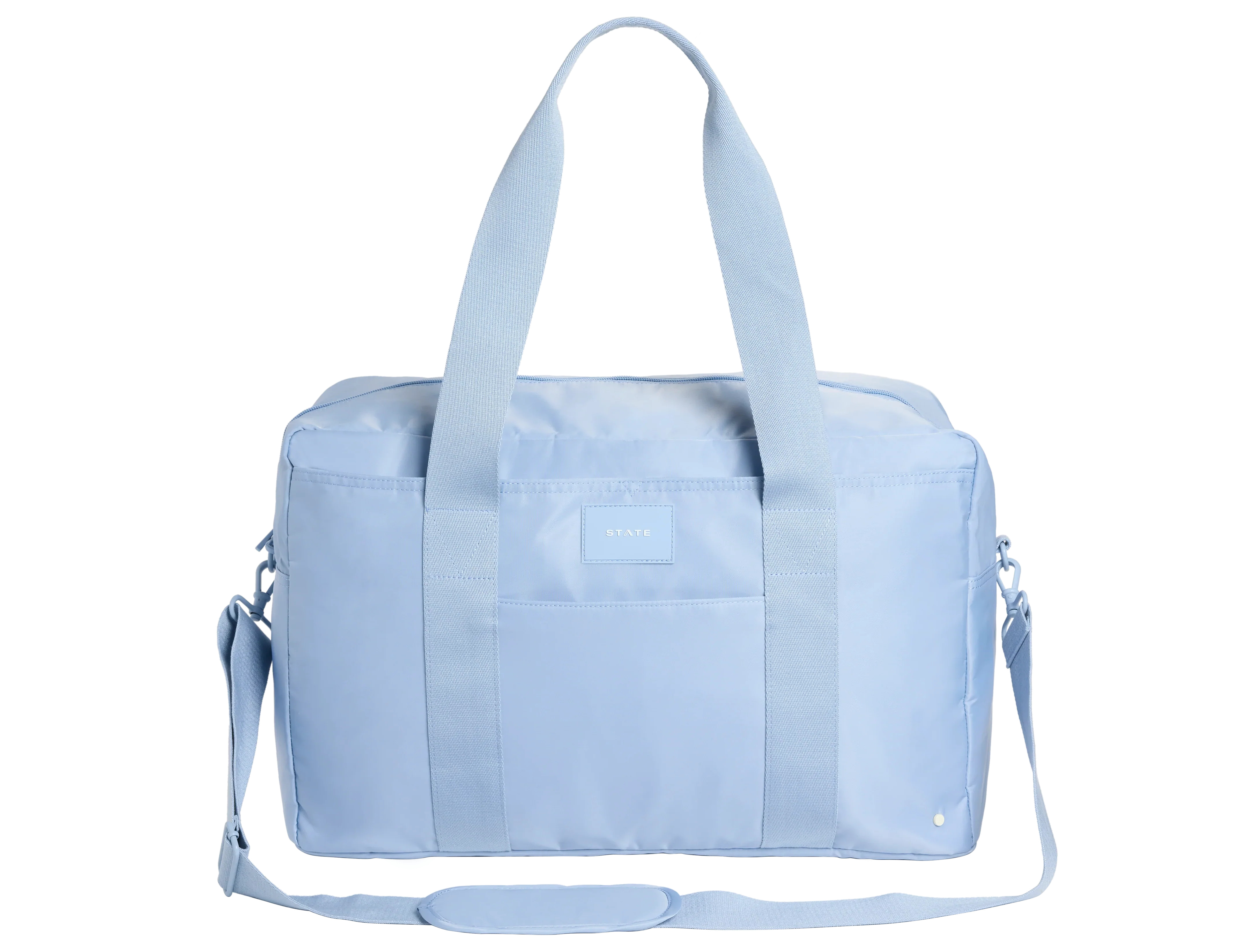 STATE Bags | Wellington Weekender Nylon Ice Blue | STATE Bags