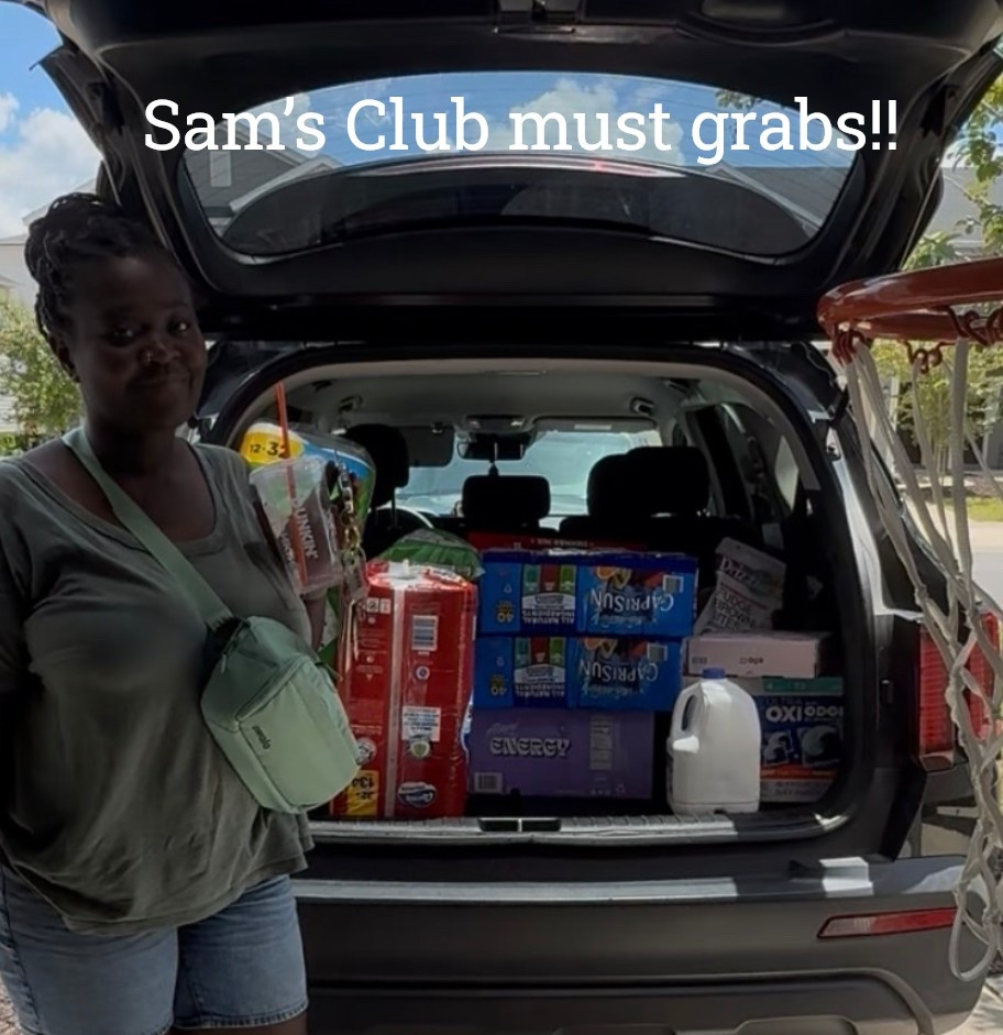 Back to school means saving where ever I can so I love shopping Sam’s and grabbing our favs in bulk