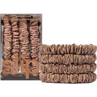 Slip Pure Silk Skinny Scrunchies (Various Colours) - Light brown | Cult Beauty