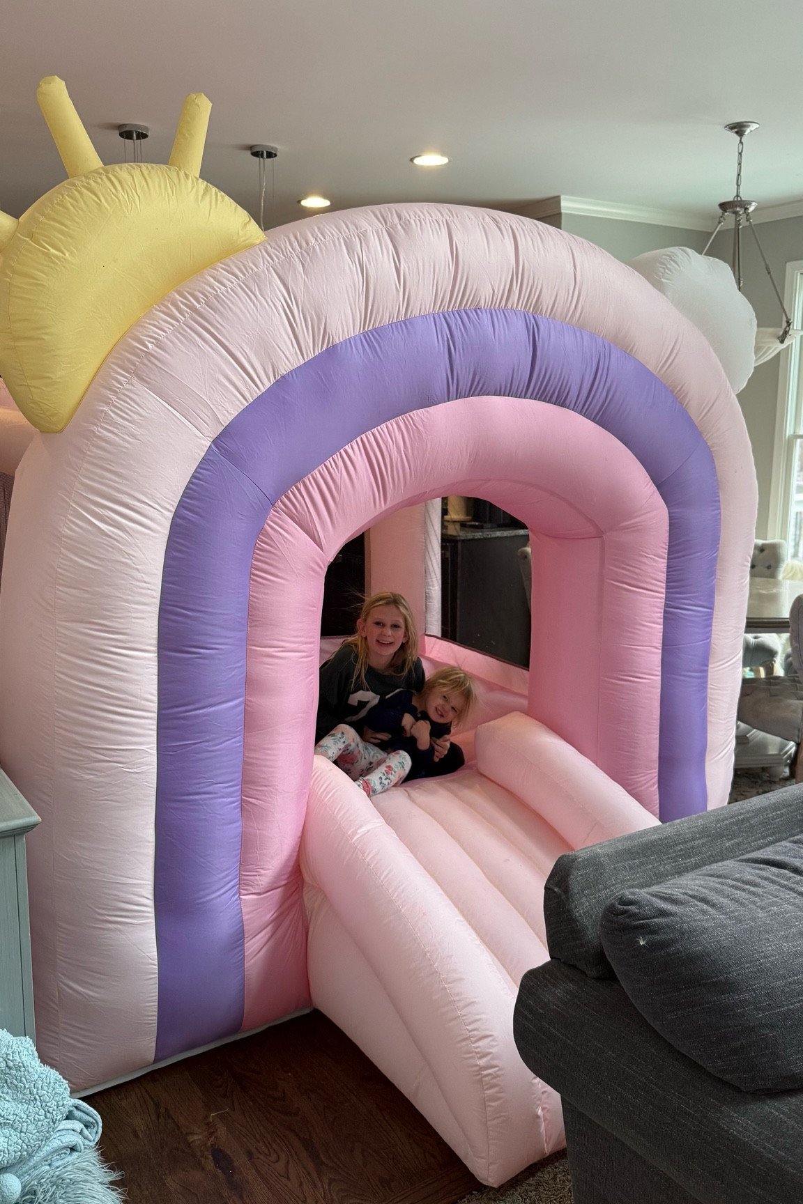 Bounce House 
Indoor Active Play , Indoor Bounce House,
birthday party, toddler entertainment 

#LTKFamily #LTKActive #LTKKids