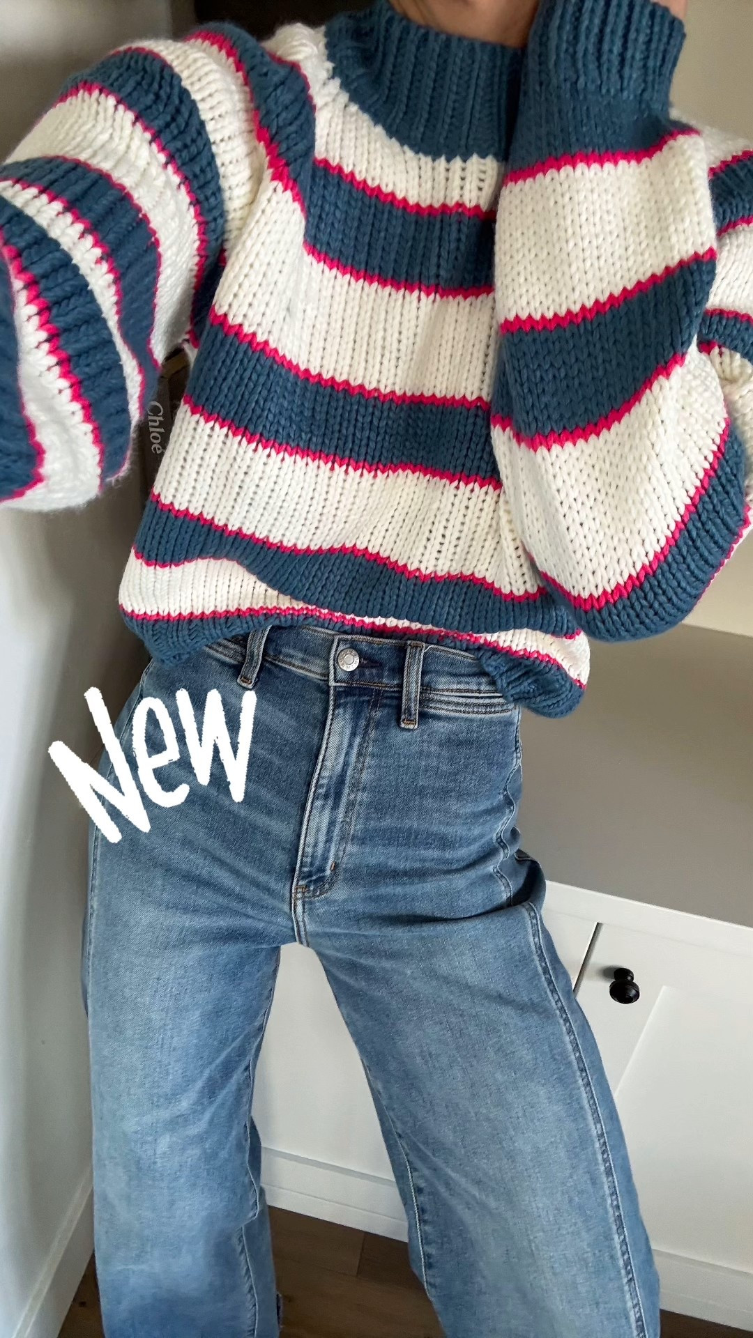 New FP look for less sweater on Amazon.
Comes in 5 color ways.
Fits tts, wearing a medium here, but ordered a large too for an oversized fit
Jeans fit tts 

#LTKOver40 #LTKgrwm #LTKValentine