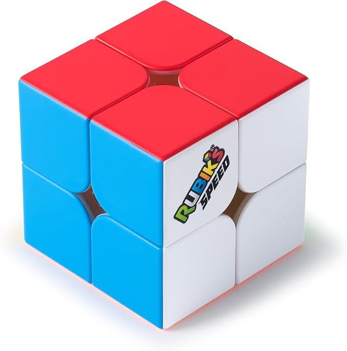 Rubik’s Cube, 2x2 Speed Cube for Super Fast Solves, Problem-Solving Brain Teaser, Classic Color... | Amazon (US)