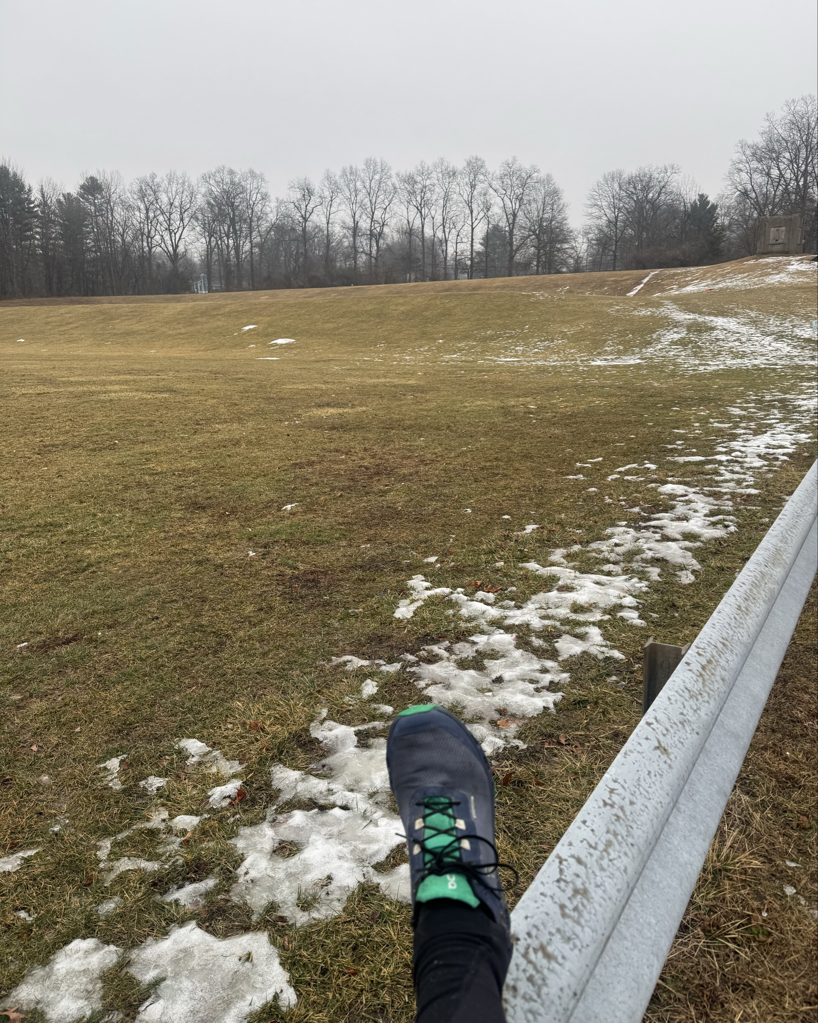 A quick 4 mile hills, grass and gravel #run with these worn in #trailrunningshoes that are still #waterproof! The melt is in full force! Hopefully more snow again :) 

#LTKFitness #LTKActive #LTKShoeCrush