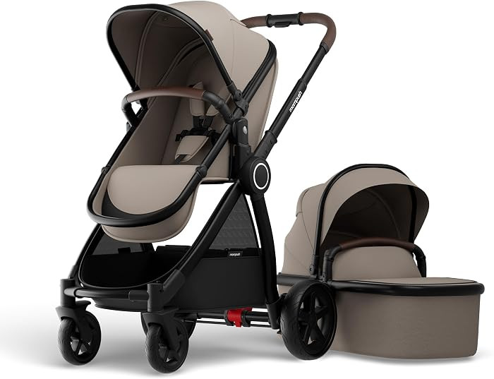 Mompush Ultimate2 Full-Size Stroller with Bassinet, Newborn to Toddler | Amazon (US)