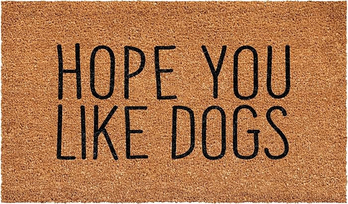 Calloway Mills Hope You Like Dogs Doormat (24" x 36") | Amazon (US)