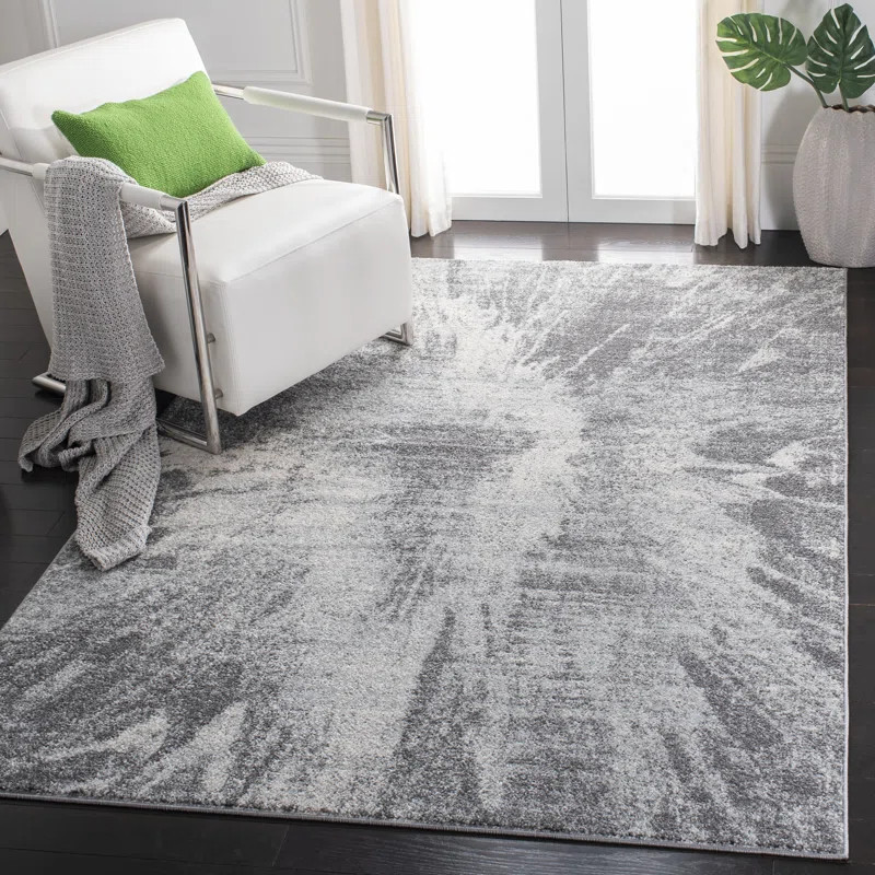 Dominic Performance Ivory/Gray Rug | Wayfair North America