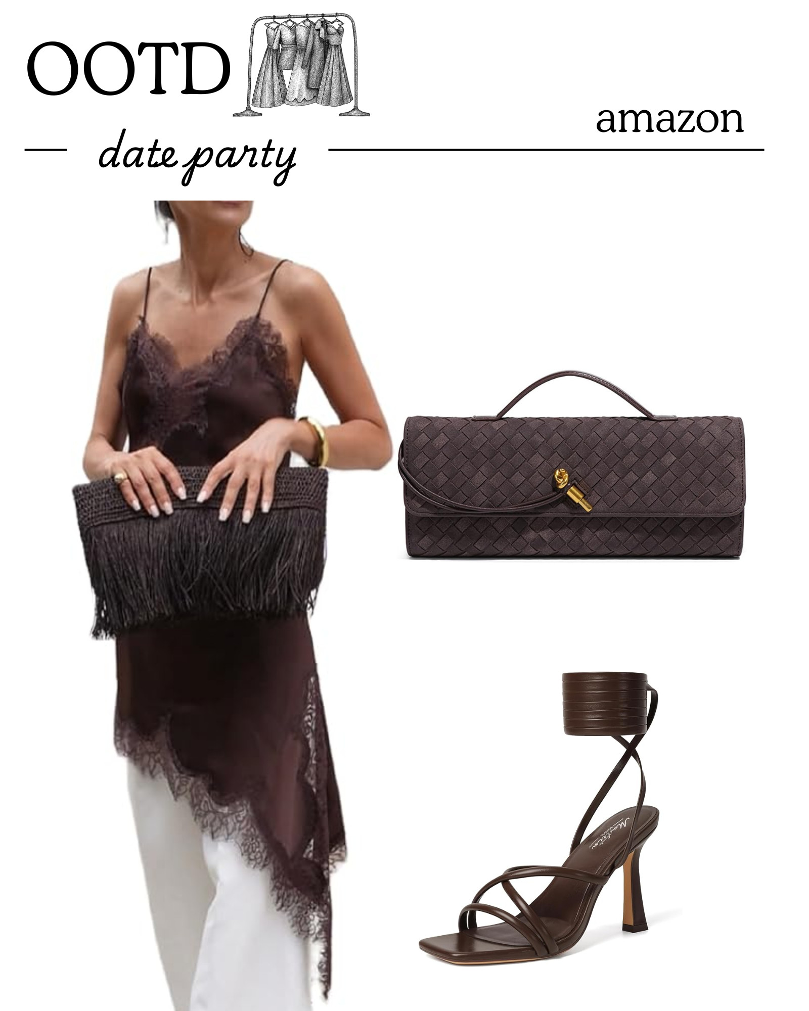 If ‘elevated chocolate brown’ had a look… this is IT 🤎 everything is Amazon and under $60 👀 

 #LTKPetite #LTKFindsUnder50 #LTKFindsUnder100