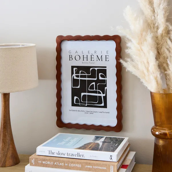 Wiggle Mango Wood Photo Frame | Dunelm