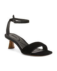 Prue Velvet Heel Sandals | Marshalls
