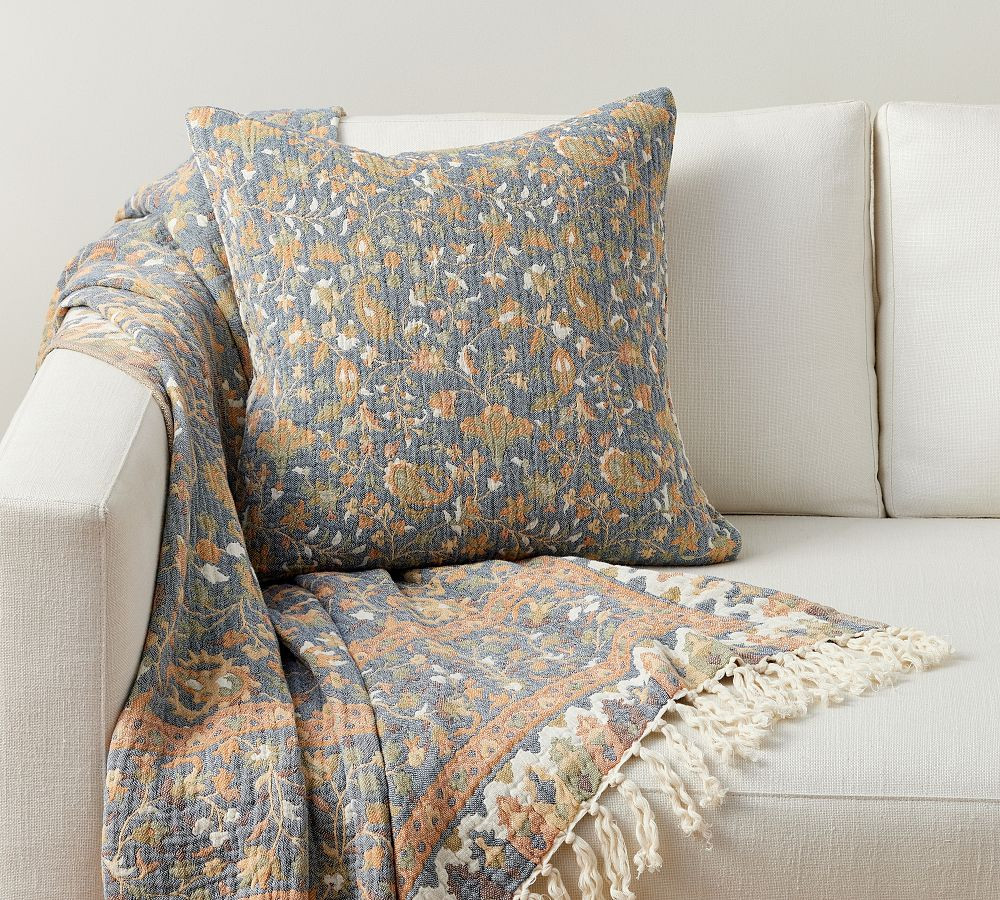 Penelope Jacquard Pillow | Pottery Barn (US)