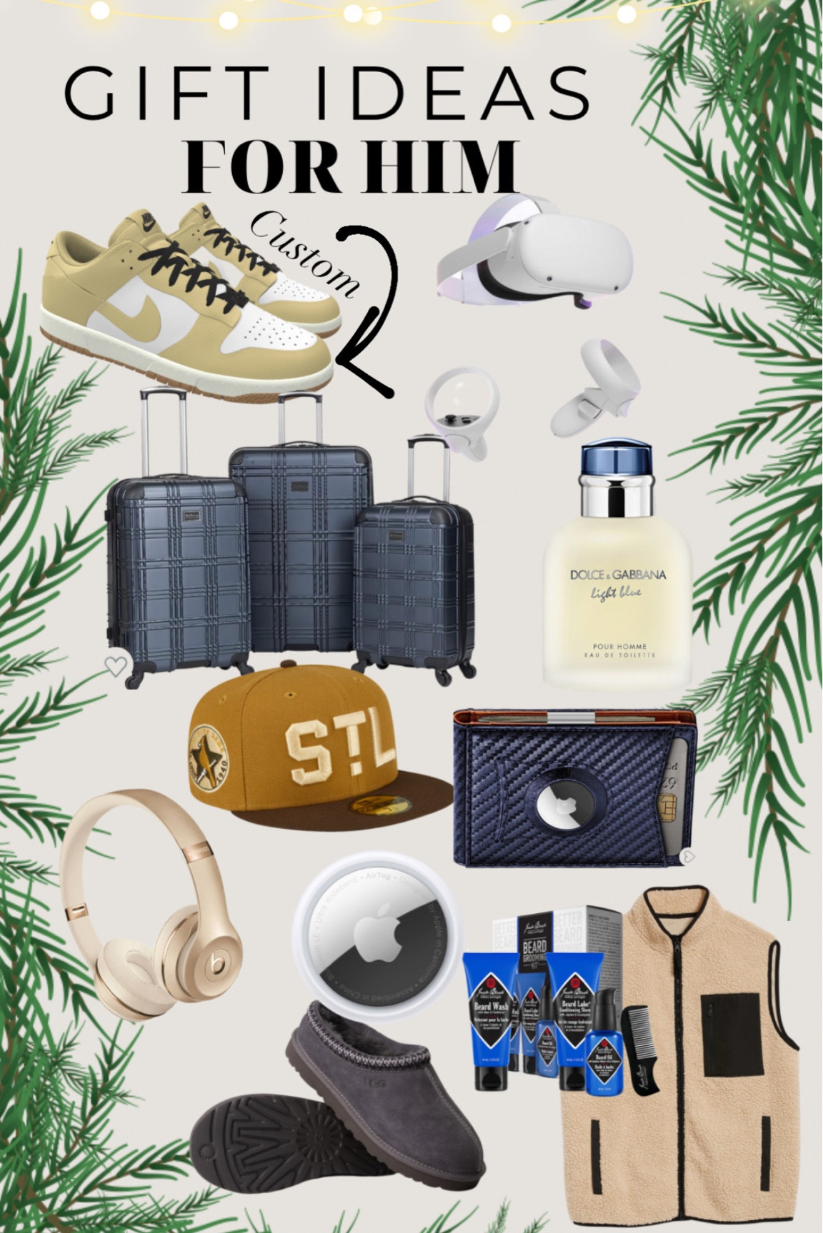 Men’s Gift Guide! The sneakers are custom! You can pic and choose colors. It’s a fun process and an extra special gift. 

Gifts for him 
Gift guide 
Gifts for men 
Gift ideas 
Christmas gifts 
Christmas list 
Wishlist 

Follow my shop @themrskersten on the @shop.LTK app to shop this post and get my exclusive app-only content!

#liketkit #LTKSeasonal #LTKGiftGuide #LTKHoliday
@shop.ltk
https://liketk.it/4njXH

#LTKSeasonal #LTKHolidaySale #LTKGiftGuide