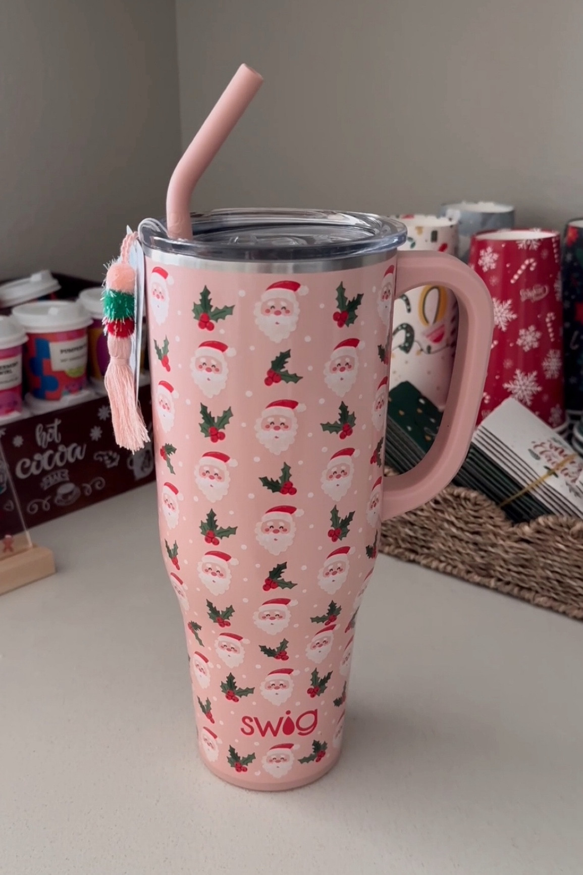Just received this water tumbler 🌲🫶🏻💕🎁look how pretty it is 🐵🌲🌲

#LTKOver40 #LTKSaleAlert #LTKGiftGuide