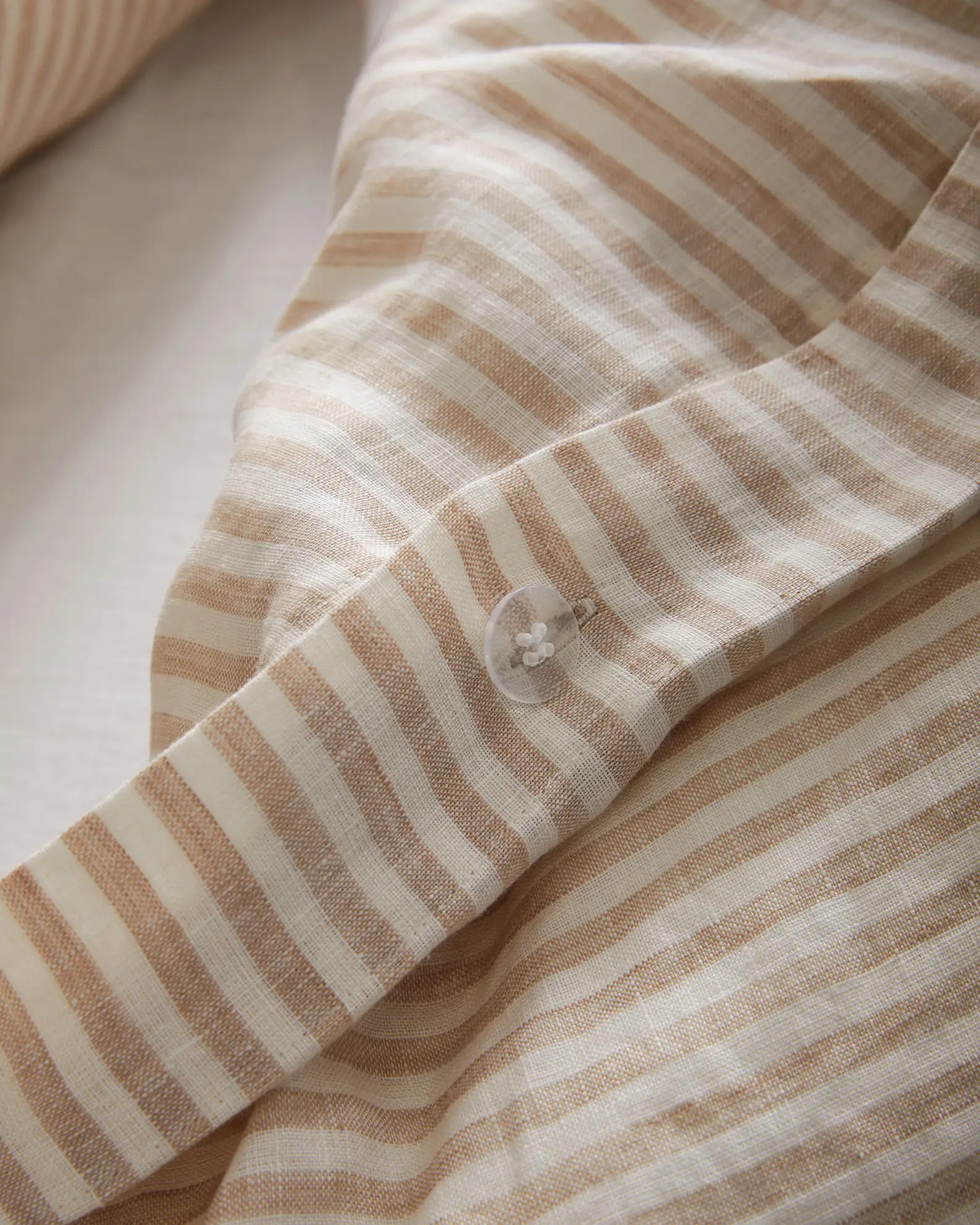 European Linen Stripe Duvet Cover | Quince | Quince