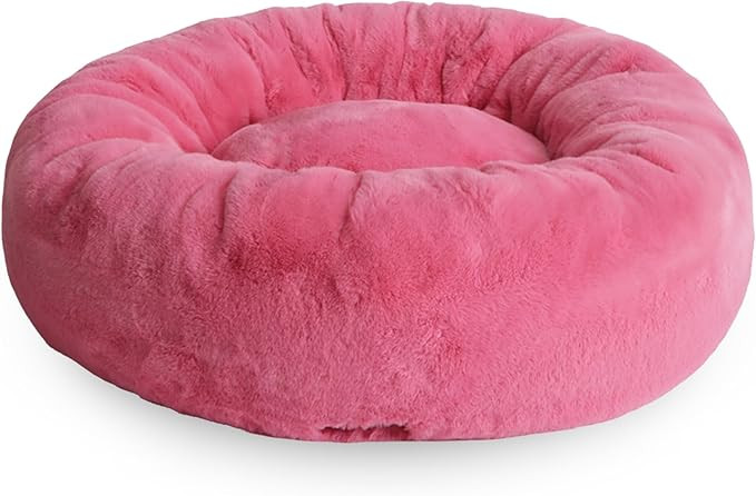 UnHide Floof Pet Bed - Large (35" x 12") - Extra Soft Dog Bed - Removable Faux Fur Cover - Machin... | Amazon (US)