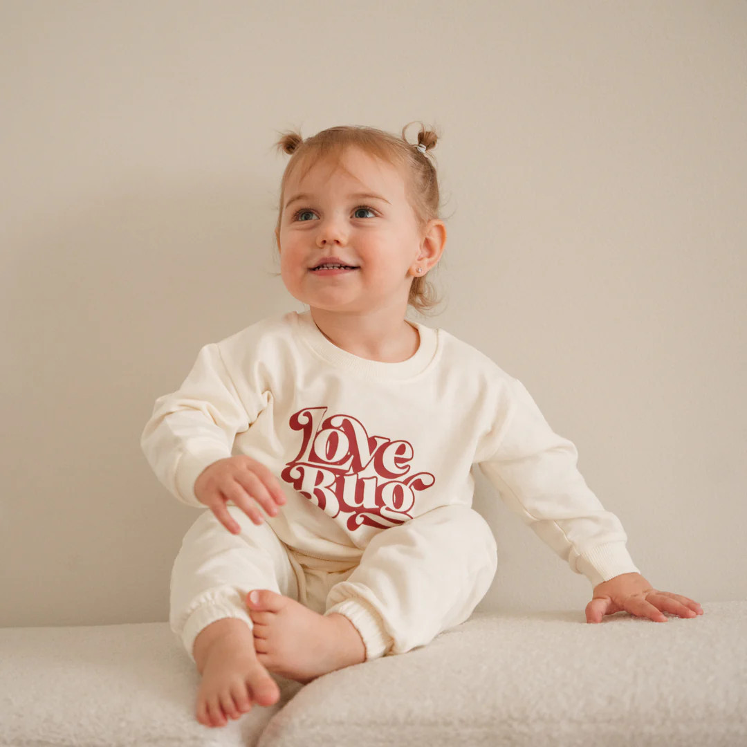 Love Bug Crewneck | Atlas Grey