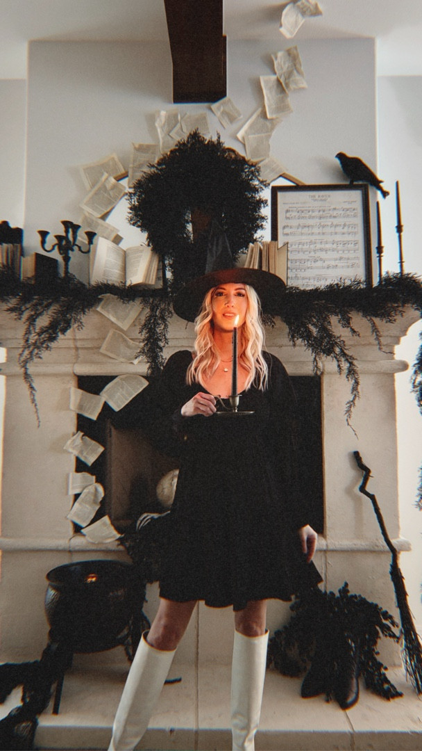 It's time, witches!
• The season of
candlelight, cobwebs, and magic has officially arrived. I've always felt like Halloween decorating deserves a little Poe, a little drama, and a lot of Grandin Road…. Halloween decor ideas | Halloween vibes | cozy Halloween decor | Halloween magic | spooky style | Halloween inspiration | Halloween home decorating | Halloween obsessed | seasonal living | spooky decorating tips | Spooky Season | Halloween Mantel

#LTKSeasonal #LTKHome #LTKHalloween