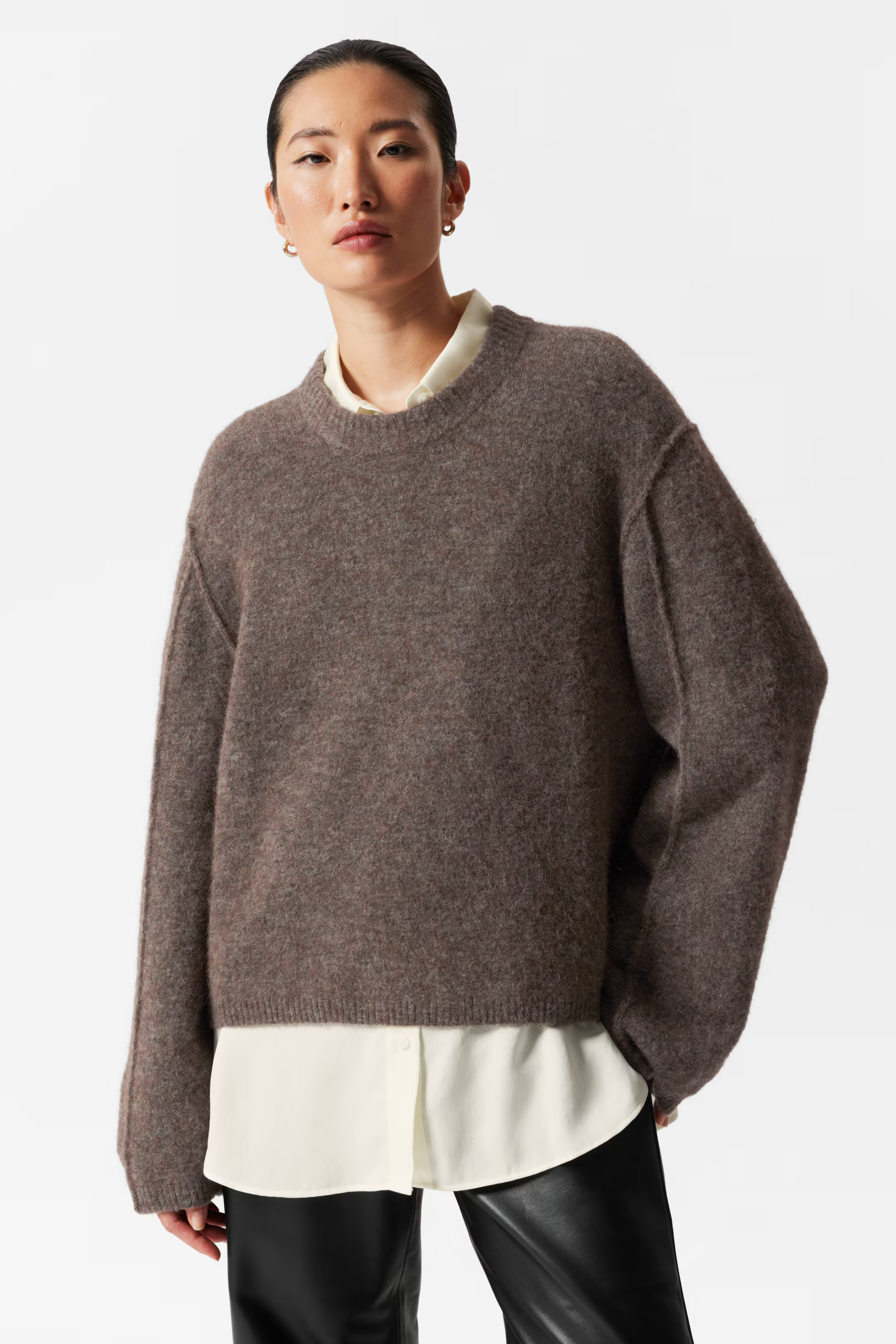 Alpaca-Blend Knit Jumper | H&M (UK, MY, IN, SG, PH, TW, HK)