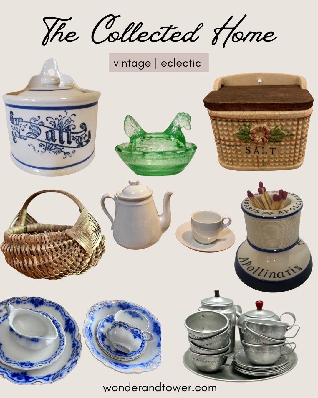 If you like a vintage, eclectic look in your home, these pieces are for you! 

#LTKHome #LTKFindsUnder100 #LTKFindsUnder50