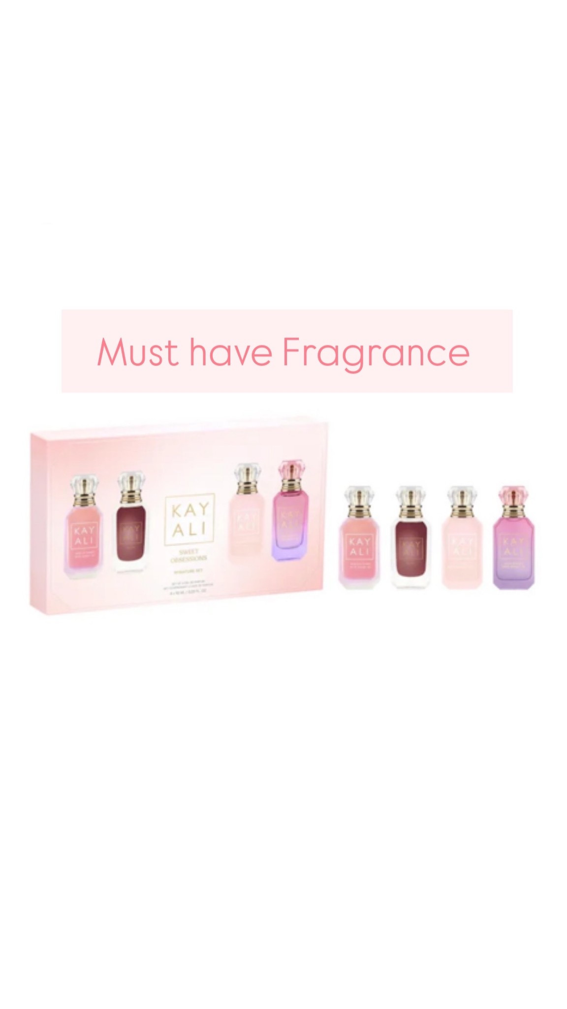 Just have fragrance. 

I'm so happy your here please follow for more 💕

#LTKmomlife #LTKValentine #LTKgrwm