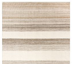 Serene Striped Outdoor Performance Rug | Pottery Barn (US)