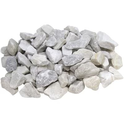 Rain Forest 30-lb White Crushed Stone | Lowe's