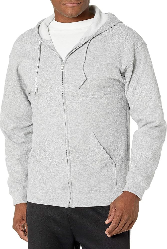 Men's Fleece Zip Hooded Sweatshirt | Amazon (US)