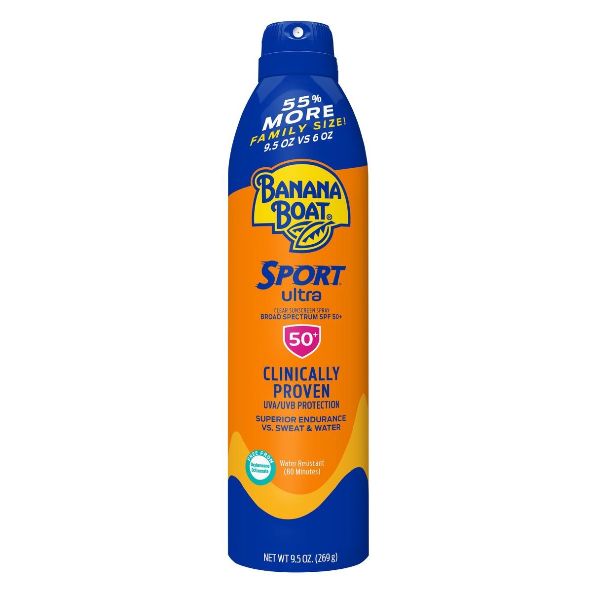 Banana Boat Ultra Sport Clear Sunscreen Spray - SPF 50+ - 9.5oz | Target