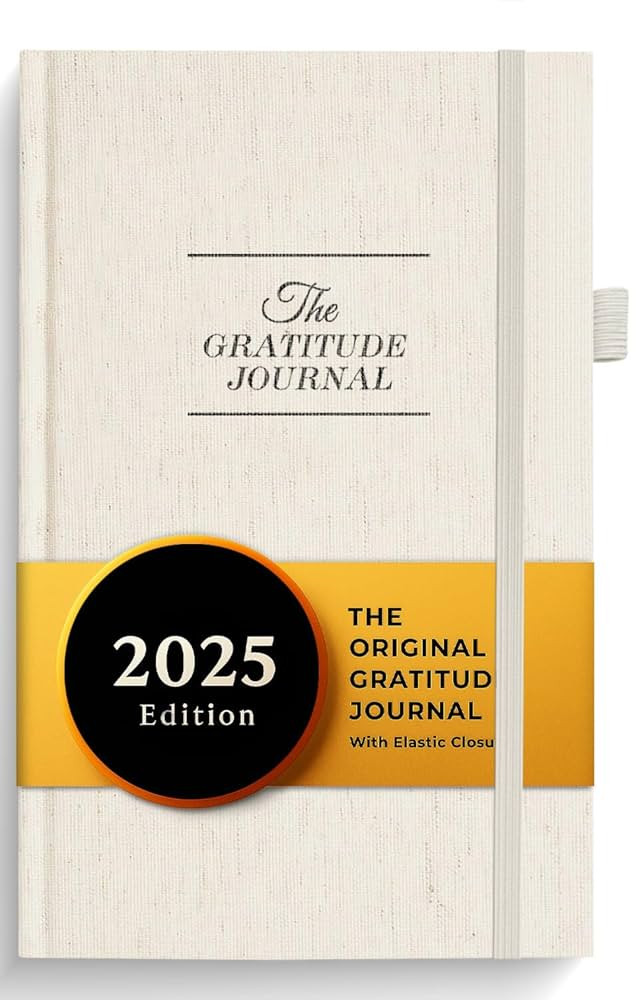The Gratitude Journal: Inspire Thankfulness, Mindfulness, Positivity, Happiness,Upgraded with Pen... | Amazon (US)