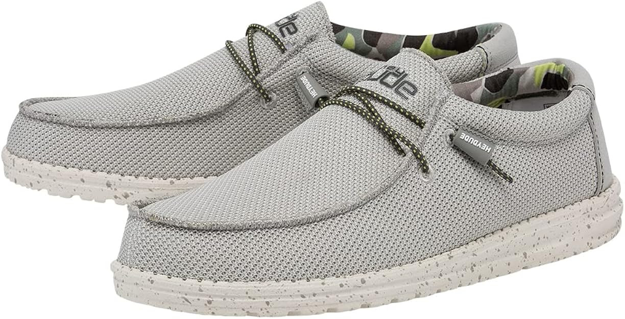 Hey Dude Wally Men's & Women's Loafers | Men's Slip On Shoes | Women's Slip On Shoes | Comfortabl... | Amazon (US)