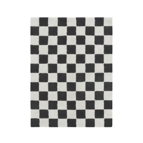 Lorena Canals Washable Rug Kitchen Tiles in Natural, Dark Grey at Nordstrom, Size Medium | Nordstrom